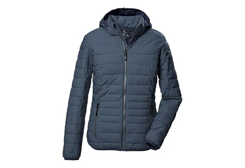 G.I.G.A. DX Damen Steppjacke mit abzippbarer Kapuze - Funktionsjacke für Damen, wasserabweisend und winddicht, ideal für Outdoor-Aktivitäten, mit elastischen Säumen und recyceltem Material.
