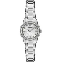 Emporio Armani Damenarmbanduhr, 26mm - Elegante Armbanduhr mit 26-mm-Gehäuse, 2-Zeiger-Quarzwerk und wasserdicht bis 50m – ideal für stilbewusste Frauen.
