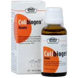 Colibiogen Kinder Lösung - Naturheilkundliches Arzneimittel mit bewährtem Fermentationsfiltrat von Escherichia coli Stamm Laves 1931, glutenfrei und ideal für die tägliche Unterstützung der Gesundheit von Kindern.