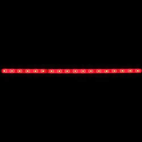 0,5m (50cm) LED Streifen Band Leiste 12V Rot IP65 30LEDs 60LED/m SMD3528