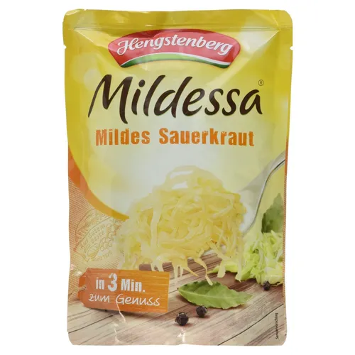 Mildessa Sauerkraut, 400 g, Abtropfgewicht 350 g