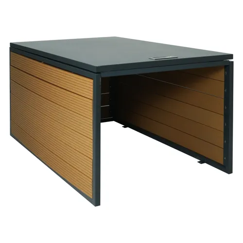 XL Mähroboter-Garage mit Deckel HWC-L45 von Mendler