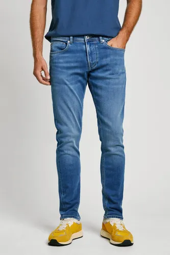 Pepe Jeans Slim-fit-Jeans SLIM GYMDIGO JEANS - Moderne Slim-fit-Jeans aus elastischem Material für optimalen Tragekomfort, ideal für lässige Freizeitlooks und vielseitig kombinierbar.