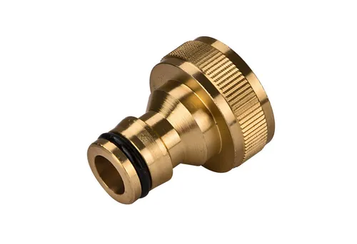 Stabilo Sanitär Schlauchadapter Messing Steckkupplung 3/4 Zoll 26,5mm