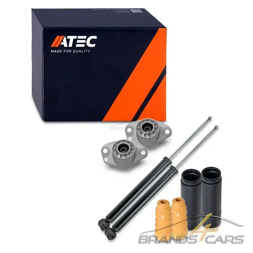 ATEC 2x STOSSDÄMPFER+DOMLAGER+PROTECTION-KIT HI FÜR VW BORA GOLF 4 1J VARIANT
