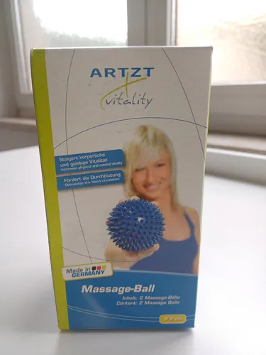 Artzt Massageballset blau , Durchmesser 8 cm