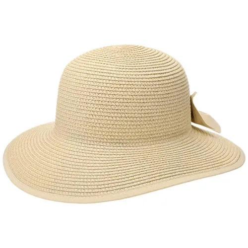 LIERYS Vanima Damenhut Elegante Form Made in Italy Damen Frühling Sommer Natur-beige One Size