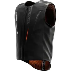 Ixon U04 IX Airbag Weste, schwarz, Größe XL für Männer - Ultraleichte Airbag Weste für Motorradfahrer, die Bewegungsfreiheit bietet und ein hervorragendes Fahrerlebnis unterstützt. Ideal für Sicherheit und Komfort auf jeder Fahrt.