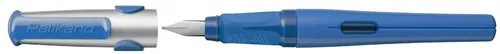 Pelikan Pelikano Füller Original für Rechtshänder Blau M - Der Pelikan Pelikano Füller für Rechtshänder in Blau M bietet ein ergonomisches Design für komfortables Schreiben und ist ideal für den täglichen Einsatz in Schule und Büro.