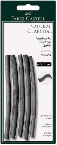 Faber-Castell Natürliche Zeichenkohle PITT®, 6-11mm