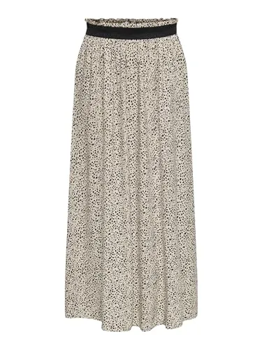 ONLY Damen Onlbase Faux Leather Skirt OTW Noos in braun von ONLY