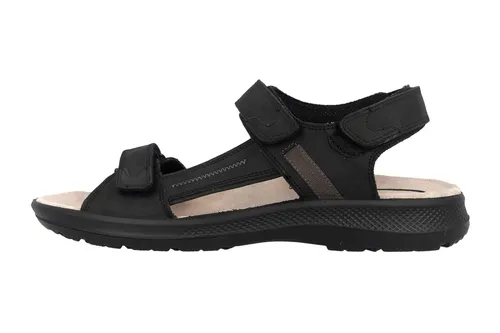 Jomos Sandalen in Übergrößen Schwarz 506605 166 0044 – Herrenschuhe Größe 42 - Modische Jomos Sandalen in Übergröße: Bequeme und stilvolle Herrenschuhe aus Leder für optimalen Tragekomfort. Ideal für warme Tage, die perfekte Wahl für modebewusste Männer.