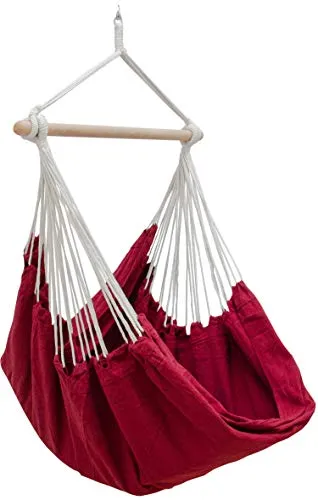 AMANKA XXL Hängesessel - Bequemer Hängesessel für 2 Personen - Hängesessel für Garten und Innenräume, belastbar bis 150 kg. Genießen Sie schwereloses Entspannen mit Rückenentlastung und 360° Drehwirbel für unendlichen Komfort.