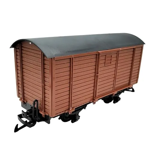ML-Train Gedeckter Güterwagen braun in braun von ML-Train