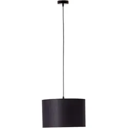 Brilliant Pendelleuchte Esher - Hängelampe 38cm Schwarz - Moderne Pendelleuchte für stilvolle Innenräume, höhenverstellbar und dimmbar über Wanddimmer – ideal für gemütliche Beleuchtung.