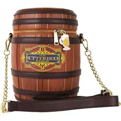 Harry Potter Butterbierfass Umhängetasche in braun von Loungefly
