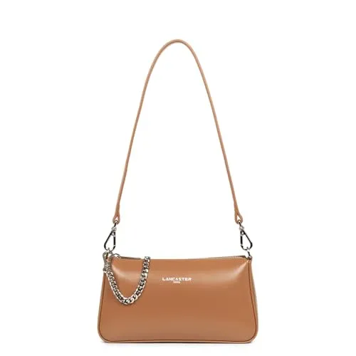 Lancaster Suave Even Schultertasche Camel von Lancaster