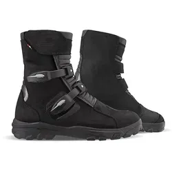 Gaerne G-Dune Aquatech Motorradstiefel, schwarz, Größe 44-45 - Wasserdichte Motorradstiefel aus hochwertigem Leder mit atmungsaktiver Drytech-Membran für optimalen Tragekomfort und Schutz bei jeder Fahrt.