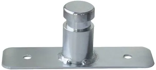 as - Schwabe DIN-Zapfen Adapterplatte für Stativ 46750 - Stütze für eine optimale und sichere Befestigung auf Stativen mit 100 mm Lochabstand, ideal für präzise Arbeiten im Baugewerbe und Heimwerkerbereich.