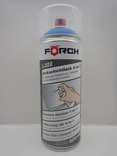 Förch 4 in 1 RAL 5015 HIMMELBLAU BLAU DICKSCHICHTLACK LACK SPRAY SPRAYDOSE 400ML (1)