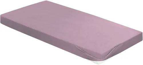 BIERBAUM Spannbettlaken Biber, kuschelig warm im Winter, Biber, Gummizug: rundum, (1 Stück), 100% Baumwolle, pflegeleicht, für Matratzen bis 20 cm Höhe