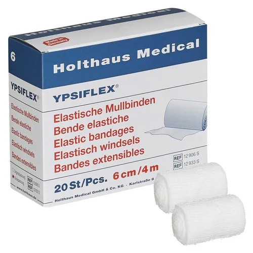 Holthaus Medical Mullbinden 6 cm x 4 m weiß 12933S