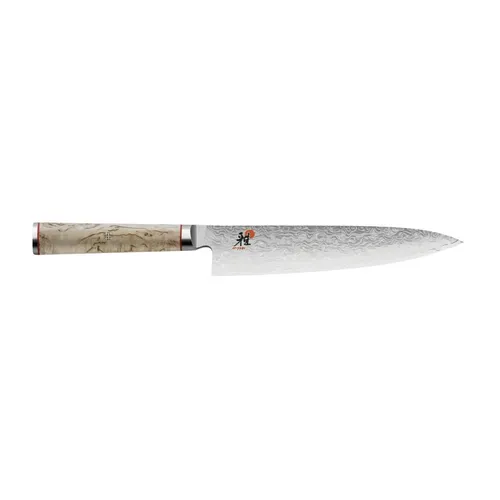 Zwilling J. A. Henckels Miyabi Kochmesser 34373-201 - Küchenmesser mit Damast-Muster und japanischem Klingenprofil, bietet außergewöhnliche Schärfe und Schnitthaltigkeit für präzises Schneiden.