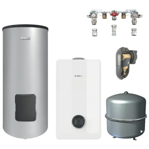 Bosch Compress Hybrid 5800iG Wärmepumpen-Hybridpaket 30 kW von Bosch