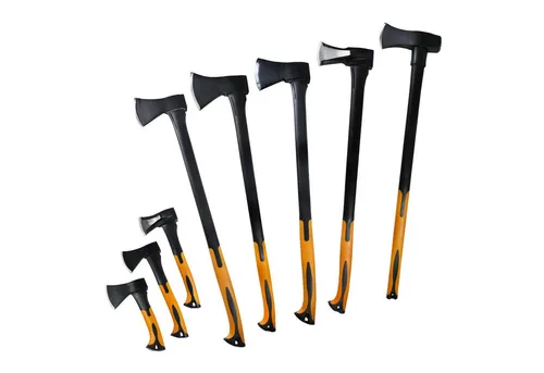 BOOMET Axt Axt zum Holzhacken, (Beil 1000g / Axt 2200g / Spalthammer 3000g), Holzspalter Fiberglaskern Langstiel Axt Spaltbeil