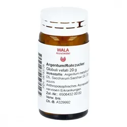 Argentum/rohrzucker Globuli