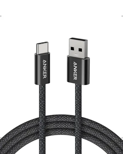 Anker Zolo USB auf USB-C Kabel 1,8m geflochtenes USB-C Ladekabel Schnellladen