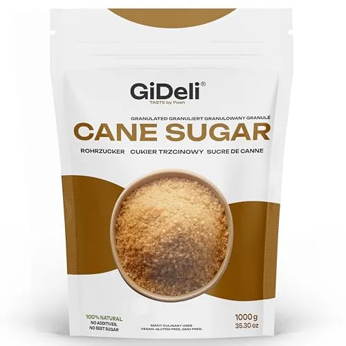 GiDeli rohrzucker 1kg unraffiniert