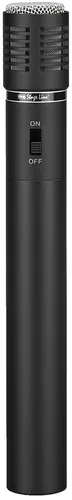IMG Stage Line ECM-285 Elektret-Mikrofon - Mikrofon für Gesang und Instrumente, ausgestattet mit praktischen EIN/AUS-Schalter und 3 Jahren Herstellergarantie.