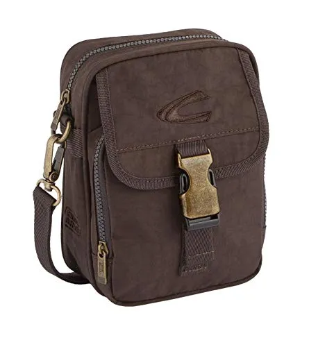 camel active Journey Herren Umhängetasche - Crossbody Bag Klein Braun, hochwertig und ideal für kleine Ausflüge bei jedem Wetter