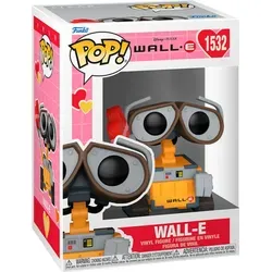 Funko Sammelfigur Pixar Wall-E - Wall-E Valentine #1532 - Sammelfigur aus der Pixar-Reihe mit romantischem Design, ideal für Sammler und Fans. Verleihen Sie Ihrer Sammlung einen besonderen Charme!
