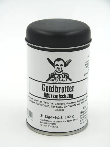 Klaus Grillt Goldbroiler (Streuer 120g)