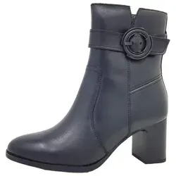 Tamaris Damen 8-85312-41 Stiefelette, Schwarz, 38 EU - Wanderschuhe mit Wechselfußbett für individuellen Komfort und optimale Passform, ideal für stilvolle Anlässe.