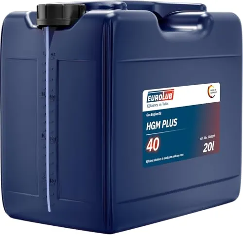EUROLUB HGM PLUS SAE 40 Gasmotorenöl, 20 Liter