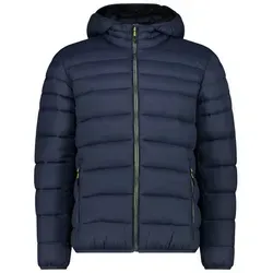 CMP MAN Jacket FIX Hood titanio (U911) 52 - Funktionsjacke für Herren, wasserabweisend und umweltfreundlich dank DuPont Sorona Flock. Perfekt für Alltag und Freizeit in Herbst und Winter, leicht komprimierbar und ideal für Berg- und Stadtabenteuer.