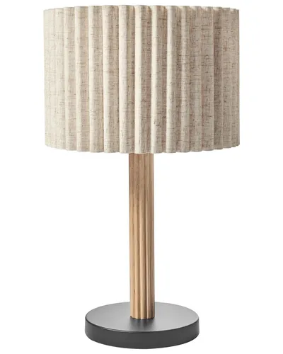 Produktbild BELIANI Tischleuchte Beige – Skandinavisches Design für moderne Räume