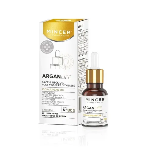 Regenerierendes und feuchtigkeitsspendendes Gesichtsöl Mincer Pharma ArganLife