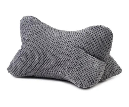 Gözze Leseknochen Sven 25 x 40 cm - Gemütliches Kissen für Entspannung - Kissen in Grau Anthrazit, ideal für komfortable Lesestunden und stilvolle Akzente in Ihrem Wohnraum.