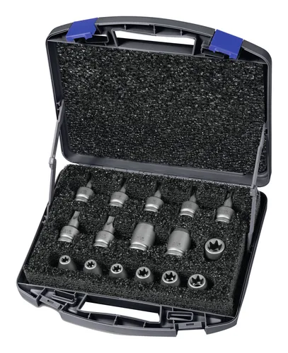 ASW Wekador Kraft-Steckschlüssel-Satz Torx 1/2