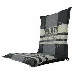 Madison F331 Niederlehner Gartenstuhl Auflagen Kissen 105x50x8cm grau