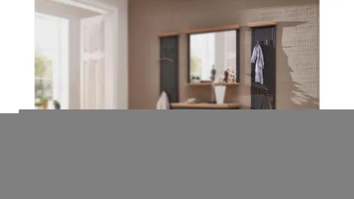 Garderobenpaneel Varese in grau von Innostyle