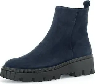 Gabor Damen Ankle Boots, gefütterte Winterstiefeletten für besten Tragekomfort - Wanderschuhe mit Best Fitting Technologie, gefüttert für warme Füße und ideal für kalte Tage. Perfekt für stilvolle Winterabenteuer.