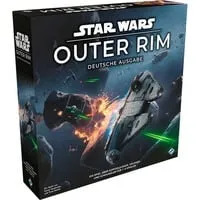 Star Wars: Outer Rim - Expertenspiel von Fantasy Flight Games - Gesellschaftsspiel für 1-4 Spieler ab 14 Jahren, strategisches Abenteuer im Star Wars-Universum mit über 120 Minuten Spielzeit, ideal für Fans von Kopfgeldjägern und Schmugglern.