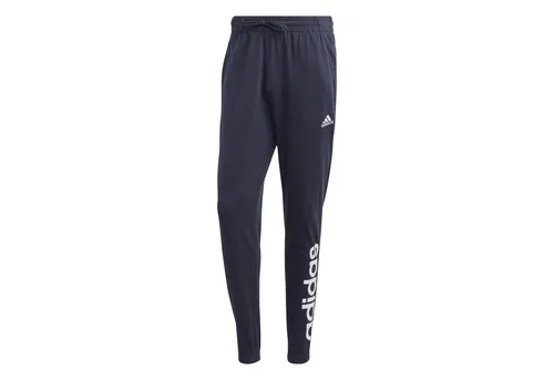 adidas Herren Essentials Tapered Pants - Trainingshosen mit elastischem Bund und Kordelzug, aus 70% Baumwolle und 30% recyceltem Polyester, ideal für Komfort und Bewegungsfreiheit beim Sport.