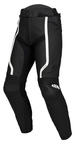 IXS RS-600 1.0 Touring Lederhose für Herren - Hochwertige Motorradhose mit Protektoren, ideal für Touring-Fahrten, aus robustem Leder für optimalen Schutz und Komfort.