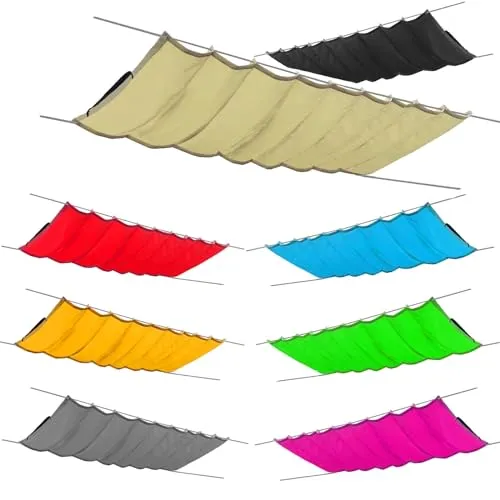 Sonnensegel einziehbar 150x400cm von SILUK